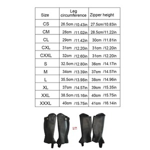 High Quality Western Horse Riding <b>Half</b> <b>Chaps</b> Adjustable Leather All Colors Men Custom Genuine Leather Comfortable - Product Image 6