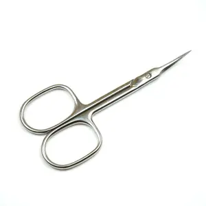 New arrival professional nail supplies stainless steel nail scissors fine pointed tip nail cuticle scissors Fine Arrow Point