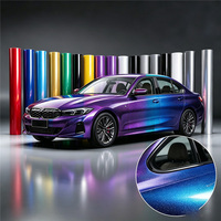 Film de protection de peinture TPU hydrophile à changement de couleur PPF, fabriqué sur mesure, 1,52*15M, film de protection de peinture PPF couleur