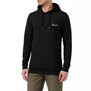 Slim Wholesale Men's Custom Logo Casual Gym Hoodie Good Sale ODM Product for Autumn <b>Season</b> for Workout or Lifting Weights - Product Image 2