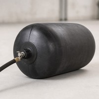 Bouchon gonflable en caoutchouc pour test d'étanchéité des canalisations d'air et d'eau, idéal pour tester les fuites des égouts et des conduites.