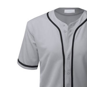 Uniforme deportivo personalizado para hombres y jóvenes, jersey con botones y logotipo personalizado para béisbol, ropa deportiva personalizable - Product Image 6