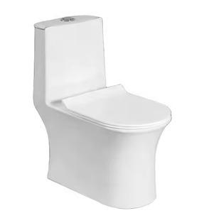 Fournisseur indien Haute Qualité Européenne Standard Style Perle Blanc Couleur Céramique WC Une Pièce Salle De Bains Toilettes Sièges Prix - Product Image 2