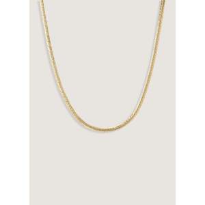 สร้อยคอแบบเฮอร์ริงโบนของเคนเนดี้ ทำจากทอง 14K และ 18K ชุบทองคำเหลือง ดีไซน์ทันสมัย สไตล์ศาสนา ประดับมุกเป็นหินหลัก ชุบโรเดียม - Product Image 1