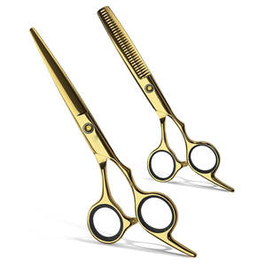 Professional Stainless Steel Sharp <b>Thinning</b> <b>Scissors</b> <b>for</b> Barber Salon <b>Hair</b> Cutting Tools - Product Image 1