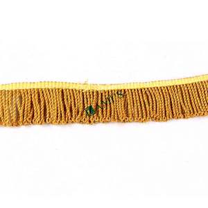 OEM Bullion Fringe <b>Trims</b> and <b>Tassel</b> Made of Metal Wire Bullion Fringe in Custom Sizes for Religious Banner Flag Decorations - Product Image 3