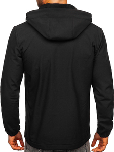 Veste Softshell Chasse Veste Imperméable Tactique Hommes Hiver Stand Casual Softshell Tissu En Gros - Product Image 2
