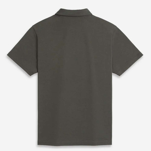 เสื้อยืดผู้ชายสำหรับฤดูร้อน สวมใส่สบาย ระบายอากาศได้ดี สีพื้น ผ้าฝ้าย 100% ถักทอ แห้งเร็ว ปกเสื้อแบบปกติ - Product Image 4