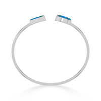 Bracelet ajustable en argent sterling 925 de haute qualité, tendance, avec opale péruvienne, serti de pierres en forme de poire, fait à la main