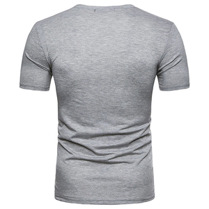 2025 verano Venta caliente manga corta cuello redondo hombres mejor diseño pantalones cortos mangas buena calidad camisetas para hombre - Product Image 3