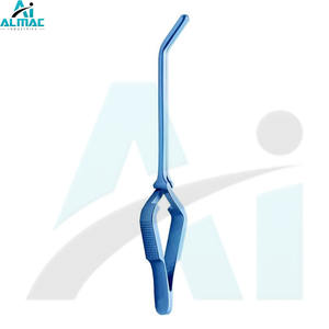 ALMAC-Pince pour bouledogue atraumatique basse quantité minimale de commande Gregory pour une occlusion vasculaire douce, procédure microchirurgicale cardio-vasculaire manuelle - Product Image 2