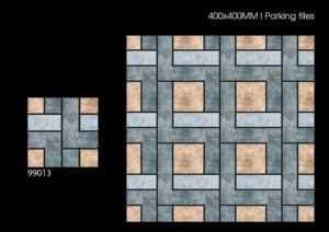 Azulejos de Porcelana para Exteriores Resistentes a la Intemperie, 40x40 cm, 400x400 mm, 16x16 Pulgadas, Acabado Mate, Duraderos para Zonas de Estacionamiento - Product Image 4