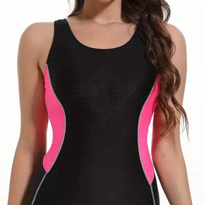 Custom Logo OEM Service <b>Women's</b> <b>Swimming</b> Suit-High Quality Eco-Friendly Quick Dry Front Logo Position 1 Piece Wholesale - Product Image 6