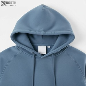 Cómodo forro polar de algodón Sudadera con capucha Patrones de colores personalizables Venta al por mayor Estilo de gran tamaño Reversible - Product Image 4