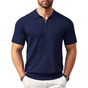 Camisetas de golf de calidad superior bordadas personalizadas para hombres-Ideal para marcas y promociones - Product Image 1