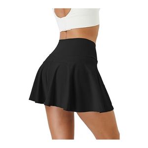 Jupe de tennis taille haute respirante avec poches pour femmes - Product Image 6