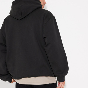 Sudaderas con capucha para hombre, 100% algodón, logotipo personalizado, hombros caídos, bolsillos, Jersey funcional de gran tamaño, sudaderas con capucha de peso pesado para hombre - Product Image 5