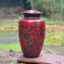 Venta caliente única moderna urna de cremación de Metal hecha a mano de aluminio fundido urna de cremación funeraria Material de latón - Product Image 6