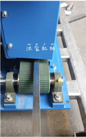Machine automatique MUGOLD pour le débavurage, le polissage, le meulage et le lustrage de tôles, avec pièces de rechange en acier inoxydable, puissance 2,2 kW