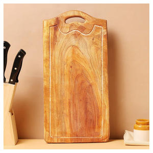 Planche à découper en bois de qualité supérieure Bloc à découper en bois de luxe Planche à découper en bois élégante de qualité supérieure - Product Image 6