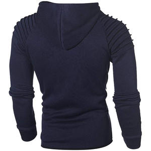 Chándal Deportivo Premium para Hombre, Precio al por Mayor OEM, Algodón y Poliéster, Mangas Largas, Color Sólido para Hombre / Chándal Personalizado - Product Image 3