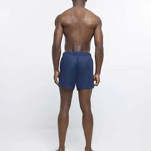 Shorts de Baño para Hombre, 100% Poliéster Oxford, Secado Rápido, Transpirables, Ecológicos, Cómodos, Cintura Elástica con Cordón Ajustable - Product Image 6