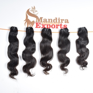 Venta al por mayor de paquetes de pelo de proveedor de cutícula alineada natural Bodywave crudo sin procesar extensiones de cabello humano virgen camboyano - Product Image 2