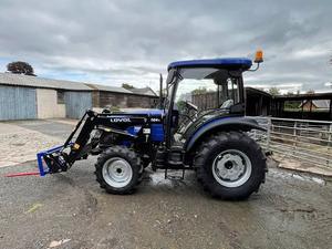Neumáticos radiales agrícolas estándar usados para tractores utilitarios Lovol 504 4WD con transmisión por engranajes, en venta. - Product Image 2