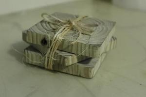 High Quality Classic Round Wooden <b>Heat</b> Resistant Eco-Friendly <b>Coaster</b> for Kitchen Use Premium Product at Price - Product Image 2