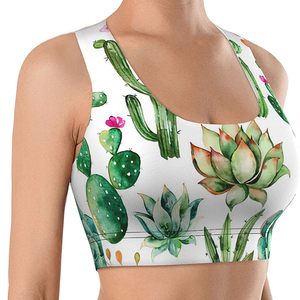 Sujetador deportivo transpirable para mujer para gimnasio, entrenamiento, ropa de fitness con logotipo frontal - Product Image 3