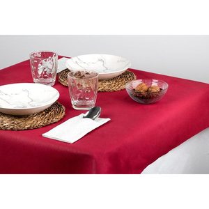 Mantel Borgoña de 120x120cm, Toallas Desechables Suaves y Secas, 100 Unidades, B2B - Product Image 1