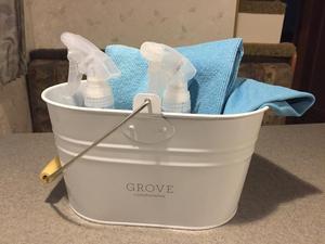 Florero de Metal con revestimiento de polvo para plantas de interior y hogar, forma redonda, acabado rosa, decoración de oficina - Product Image 6