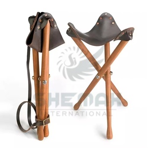 Sturdy and handling perfect for riders <b>with</b> foldable design for horse riding, trekking, and outdoor comfort support. - Product Image 6