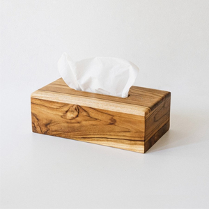 Moderna Caja de Pañuelos de Madera para Mesa, Ecológica, Hecha a Mano, Madera de Primera Calidad, ROSHAN HANDICRAFTS, para Hogar y Oficina, Precio de Fábrica - Product Image 3