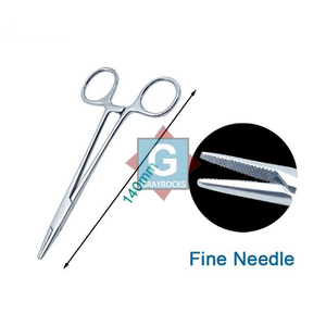 Pinzas hemostáticas profesionales de acero inoxidable 14/16/18cm Instrumentos quirúrgicos de Gray Rocks - Product Image 6