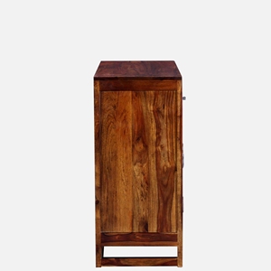Avian Traditional Design Sheesham Wood Crockery Unit Provincial Teak Finish - Product Image 6