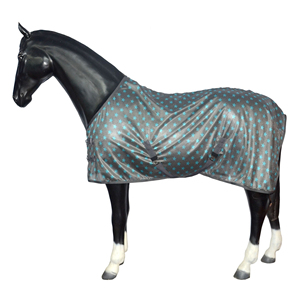 Lưới thoáng khí Fly Horse rug Trọng lượng nhẹ in mùa hè turnout tấm cho UV bảo vệ chống côn trùng làm mát ngựa chăn - Product Image 6