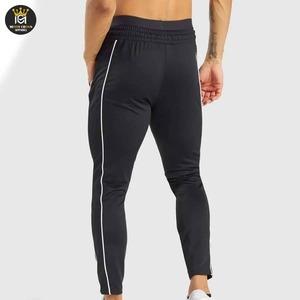 Pantalones de chándal ecológicos sostenibles de algodón 100% para hombre, pantalones de chándal personalizados de pierna ancha, pantalones de chándal informales al por mayor - Product Image 3