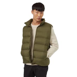 Chalecos de talla grande para hombre, chaqueta gruesa de invierno sin mangas, abrigos acolchados con cuello levantado, chalecos impermeables multicolores de tamaños personalizados para hombre - Product Image 2