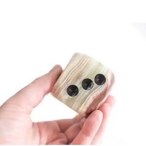 Bone Dice Set for <b>Monopoly</b> and Board Games Handmade Eco-Friendly Modern Design From TIMELESS CRAFT India - Product Image 3