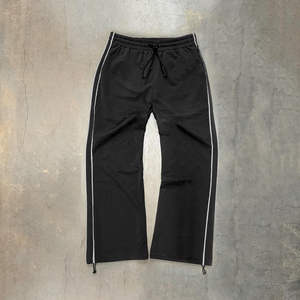 Pantalones rectos informales de cintura alta para hombre, estilo Hip Hop, Algodón hecho con tela de lona, MOQ bajo - Product Image 4