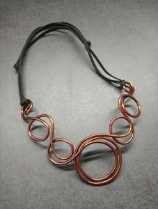 Respuesta rápida, recién lanzado, múltiples formas, tonos, cuentas de resina, collar de mujer, declaración, collares de cuentas gruesas, joyería de moda - Product Image 3