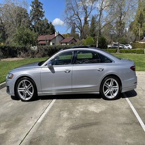 2021 Audi S8 sedán de lujo 563-HP Twin-Turbocharged V8 tracción en todas las ruedas 8 velocidades dirección automática izquierda cuero perfecto coche usado - Product Image 2