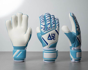 Meilleures ventes : Gants de gardien de but OEM pour hommes, respirants, antidérapants, extensibles, design personnalisable, prix usine, polyester/latex - Product Image 2