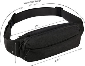 Riñoneras para Mujer y Hombre, Impermeables, Casuales, para Correr, Senderismo, Viajes, Cangurera, Riñonera - Product Image 3