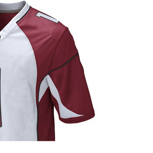 Venta al por mayor personalizado transpirable secado rápido más tamaño de manga corta camisetas de fútbol americano - Product Image 3