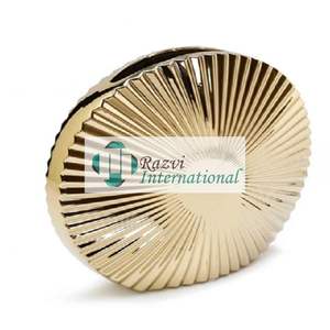 Aluminum Fancy New Design Decoration Best Quality Wholesale New Design <b>Shining</b> Metal Decorating Flower Vase for Home Table Decor - Product Image 4