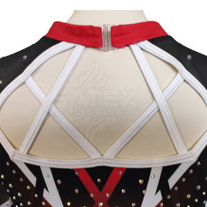 Tenues de cheerleading de haute qualité, 100% polyester, respirantes, séchage rapide, prix de gros, nouveau style, service OEM - Product Image 4