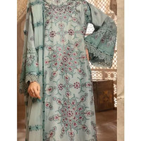 Pakistan hint Salwar Kameez dikişli Shalwar Kameez hazır Anarkali elbisesi bez Eid koleksiyonu satış elbise