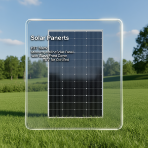 Panel Solar Monocristalino HJT de 550W con Cubierta Frontal de Vidrio, Certificado TUV - Product Image 3